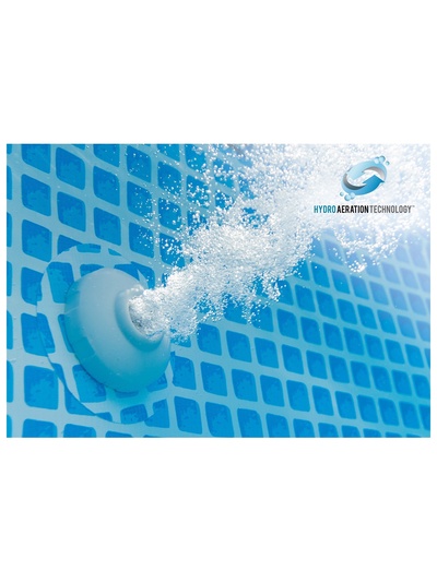 Бассейн каркасный INTEX Prism Frame 26788NP, 400×200×100 см, фильтр-насос, лестница, прямоугольный