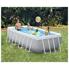 Бассейн каркасный INTEX Prism Frame 26788NP, 400×200×100 см, фильтр-насос, лестница, прямоугольный - Фото 3