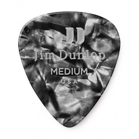 

Коробка медиаторов Dunlop 4830-02 Genuine Celluloid 432шт, 4 толщины, черный перламутр