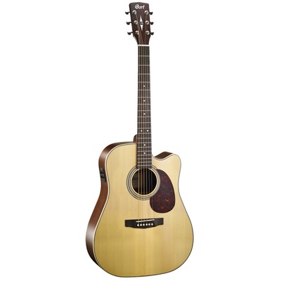 Электро-акустическая гитара Cort MR600F-NS MR Series с вырезом, цвет натуральный матовый