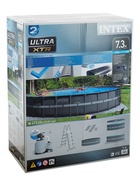Бассейн каркасный INTEX Ultra XTR Frame 26340NP, 732×132 см, песчаный фильтр-насос, лестница, тент, подстилка, круглый 3947834 - фото 4292020