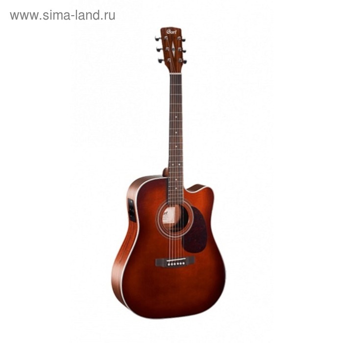 Электро-акустическая гитара Cort MR500E-BR MR Series с вырезом, коричневая - Фото 1