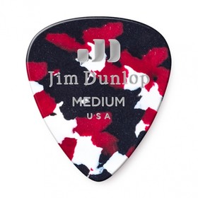 

Коробка медиаторов Dunlop 4830-06 Genuine Celluloid 432шт, 4 толщины, пестрые