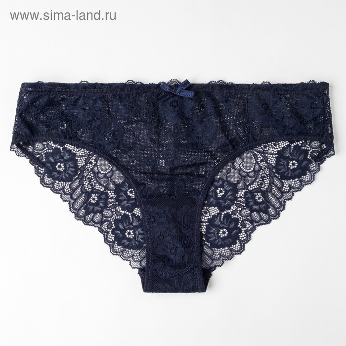 Трусы женские слипы Basic Lace, цвет синий (blu intenso), размер 50 (6) - Фото 1