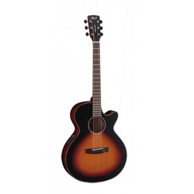 Электро-акустическая гитара Cort SFX-E-3TSS SFX Series с вырезом, санберст