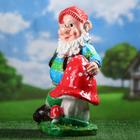 Садовая фигура "Гномик", глянец, разноцветная, гипс, 51 см - Фото 2