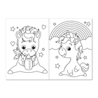 Раскраска для девочек «Пони-малыши», А5, 12 стр. - Фото 2