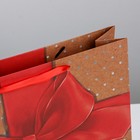 Пакет крафтовый горизонтальный «Кому‒то особенному», ML 27 × 23 × 11.5 см - Фото 3
