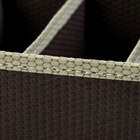 Органайзер для хранения белья «Ваниль», 6 отделений, 35×16×10 см, цвет коричневоо-бежевый - Фото 4