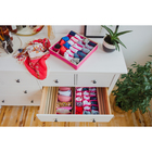 Органайзер для хранения белья «Ваниль», 24 отделения, 31×35×8 см, цвет розово-бежевый - Фото 2