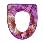 Чехол на сиденье для унитаза на резинке «Цветы», 35×43 см, цвет МИКС - Фото 5