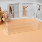 Горка 3 ступеньки угол 30, 33×17×19 см, оргстекло 2 мм, В ЗАЩИТНОЙ ПЛЁНКЕ - Фото 2