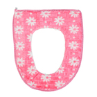 Чехол на сиденье для унитаза на резинке «Кирпичики», 35×43 см, цвет МИКС - Фото 1