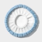 Чехол на сиденье для унитаза на резинке «Полоски», 31.5×31.5 см, 75 г, МИКС - Фото 1