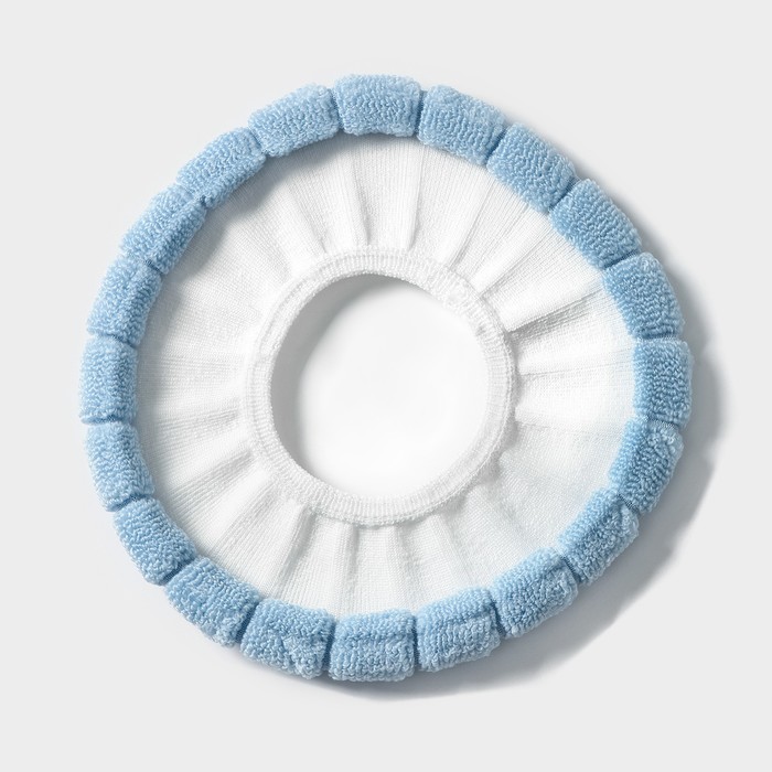 Чехол на сиденье для унитаза на резинке «Полоски», 31.5×31.5 см, 75 г, МИКС