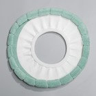 Чехол на сиденье для унитаза на резинке «Полоски», 31.5×31.5 см, 75 г, МИКС - Фото 7