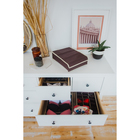 Органайзер для хранения белья «Ваниль», 7 отделений, 33×30×8 см, цвет коричнево-бежевый - Фото 6