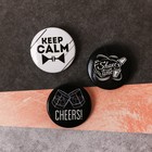 Набор значков «Бармен», d=25мм. - Фото 2