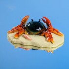 Садовая фигура плавающая "Краб" 20*12*6 см - Фото 3