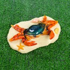 Садовая фигура плавающая "Краб" 20*12*6 см - Фото 7