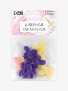 Нитевдеватели «Бабочка», 3.5×2.2×0.2 см, 10 шт., цвет разноцветный - Фото 5