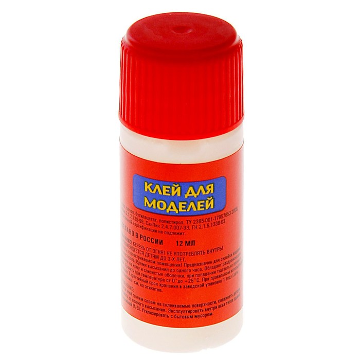 Клей для сборных моделей, 12 мл - Фото 1