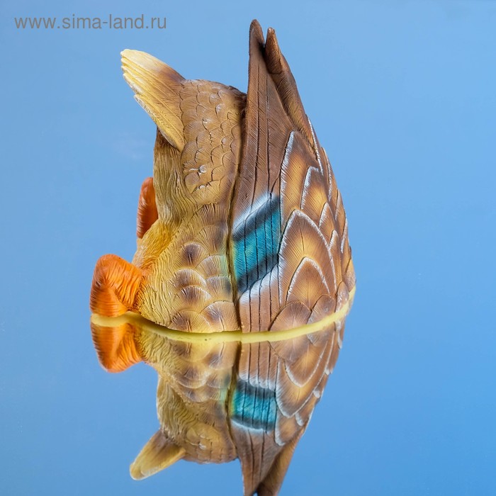 Садовая фигура плавающая "Утка ныряющая" 16*16*20 см - Фото 1