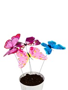 Штекер садовый «Бабочка альпина», 22×21 см, h=42 см, МИКС  (артикул 3924768)  большой выбор товаров оптом и в розницу по низким ценам с доставкой