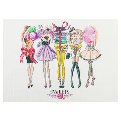 Салфетка на стол Girls sweets, 29×40 см
