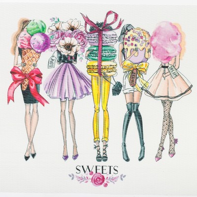 Салфетка на стол Girls sweets, 29×40 см