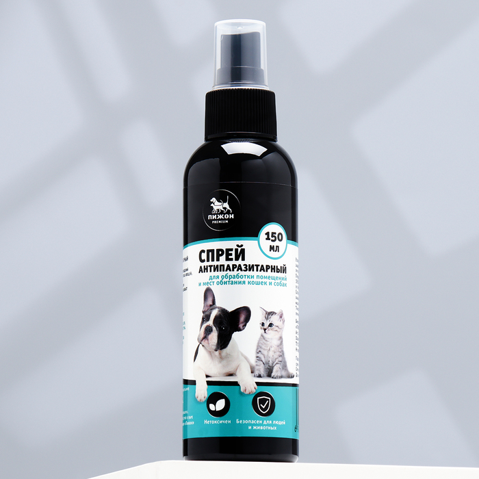 Биоспрей от паразитов «Пижон Premium, для обработки помещений и мест обитания, 150 мл - Фото 1