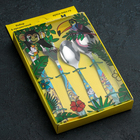 Набор 4-х предметный «Джунгли», (М43), с деколью в картонной коробке с прозрачной крышкой - фото 9316775