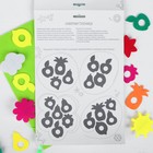 Коврик из фетра развивающий «Накорми гусеницу» - Фото 2