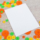 Набор для творчества. Аппликация пуговками «Сова» 21 х 30 см - Фото 4