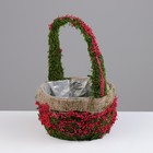 Набор корзин «Восторг», 2 шт, 20×12/32 см, 16×11/27 см - Фото 3