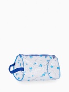 Косметичка - пенал на молнии, с ручкой, с принтом, прозрачная, МИКС - Фото 4