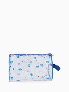 Косметичка - пенал на молнии, с ручкой, с принтом, прозрачная, МИКС - Фото 3