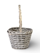 Корзина плетёная для хранения Penelope, ива, овальная, серая, набор 3 шт. - Фото 4