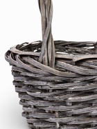 Корзина плетёная для хранения Penelope, ива, овальная, белая, набор 3 шт. - Фото 5