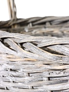 Корзина плетёная для хранения Penelope, ива, овальная, серая, набор 3 шт. - Фото 6