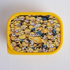 Ланч-бокс детский прямоугольный 500 мл, «Миньон», Гадкий Я - Фото 2