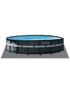Бассейн каркасный INTEX Ultra XTR Frame 26330NP, 549×132 см, песчаный фильтр-насос, лестница, тент, подстилка, круглый - Фото 11