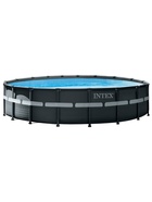 Бассейн каркасный INTEX Ultra XTR Frame 26330NP, 549×132 см, песчаный фильтр-насос, лестница, тент, подстилка, круглый - Фото 9