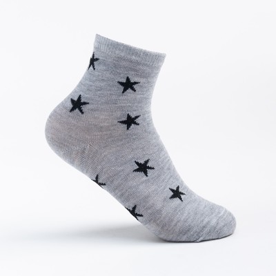 Носки детские Ft-641-M-12 цвет серый, р-р 14-16