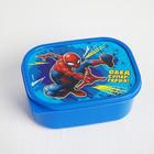 Ланч-бокс детский прямоугольный 500 мл «Обед супергероя», Человек-паук - Фото 3