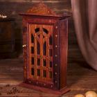 Ключница дерево "Замок" 28х16х6 см - Фото 3