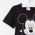 Футболка детская Disney "Mickey Mouse", рост 110-116 (32), чёрный 3974395 - фото 997733