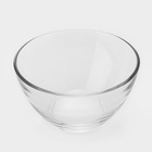 Салатник «Гладкий», 500 мл, d=13 см, стекло, прозрачный - Фото 3
