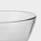 Салатник «Гладкий», 500 мл, d=13 см, стекло, прозрачный - Фото 4