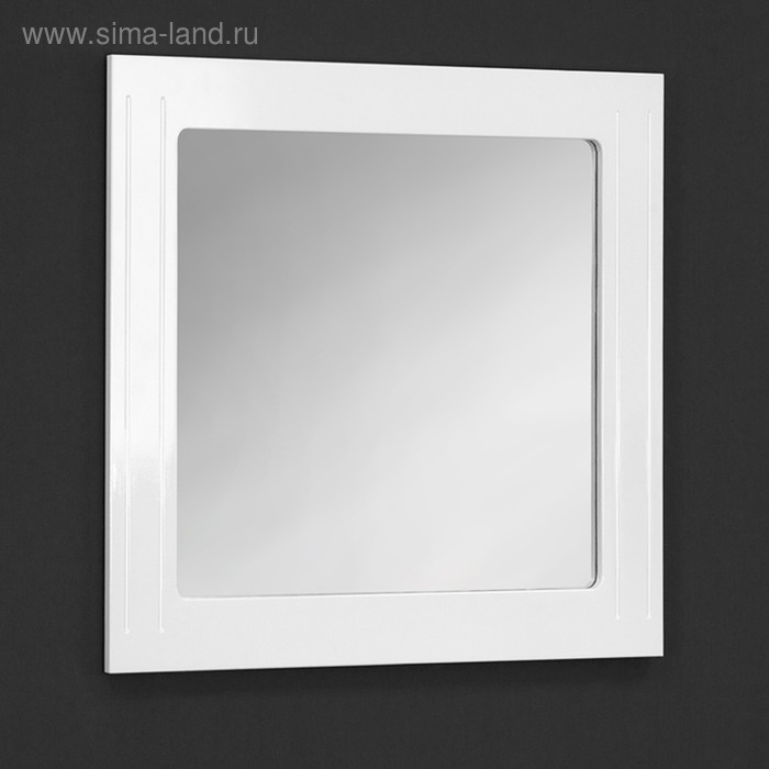 Зеркало Тиволи 70 белое (NORTA) - Фото 1